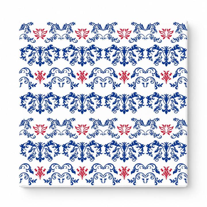 Navy & Red Baroque — National Football Teams