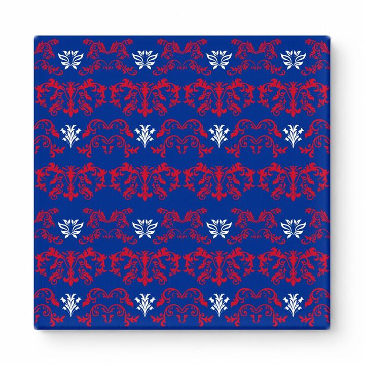 Navy & Red Baroque — National Football Teams