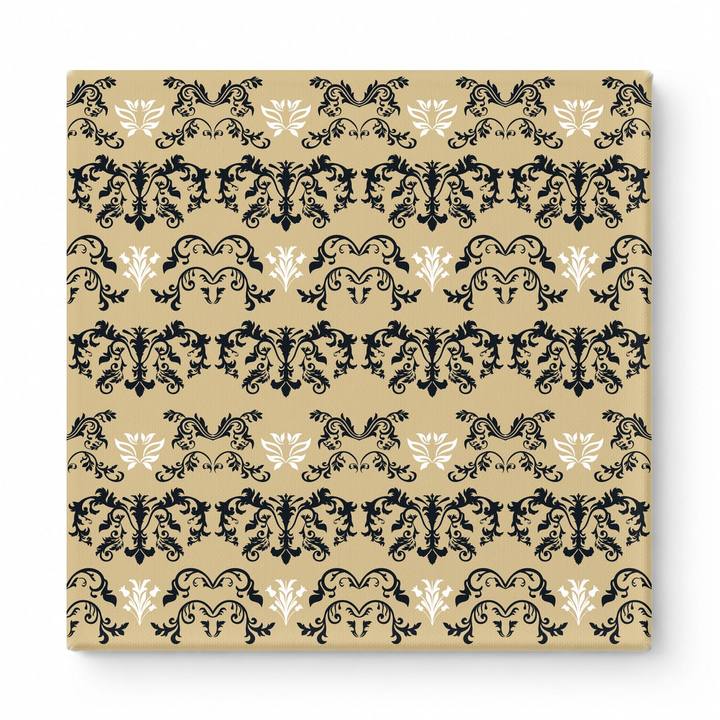 Cream & Black Baroque — National Football Teams
