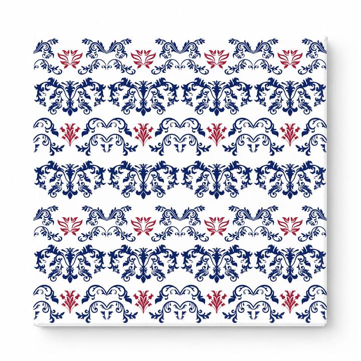 Navy & Cream Baroque — National Football Teams