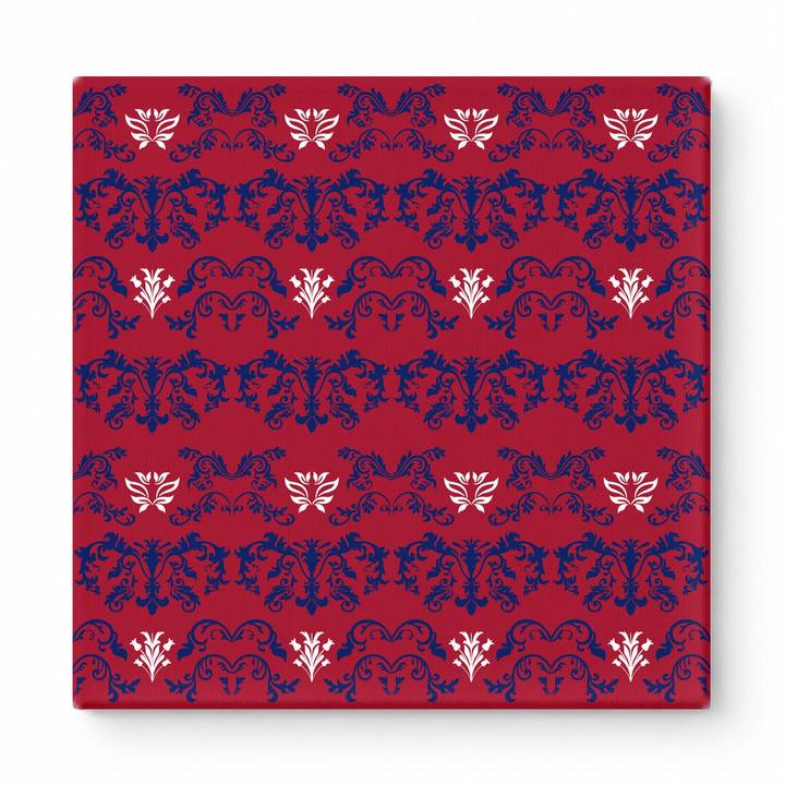 Crimson & Navy Baroque — National Football Teams