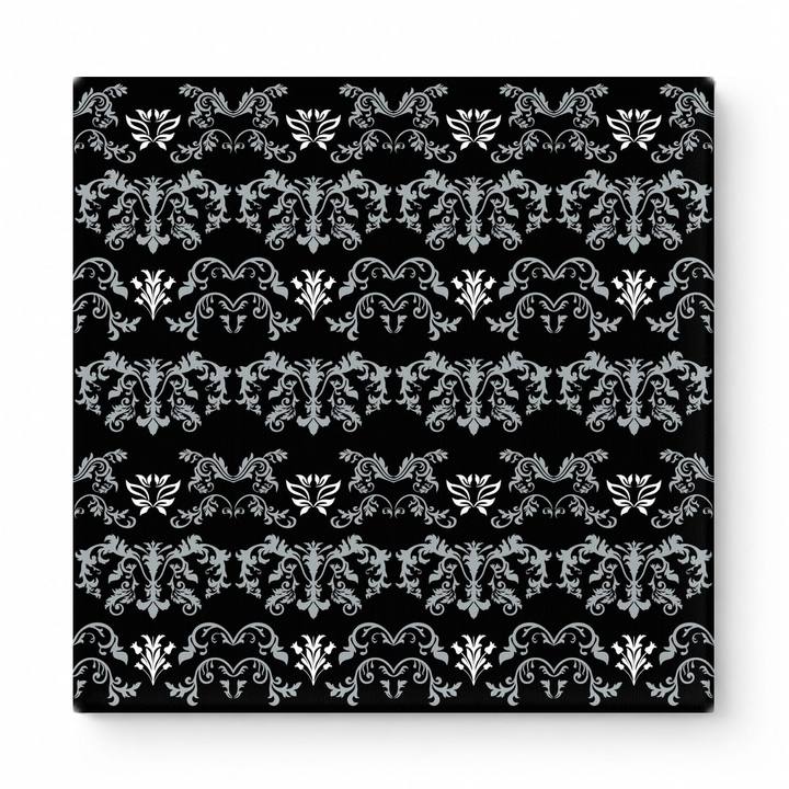 Black & Silver Baroque — National Football Teams