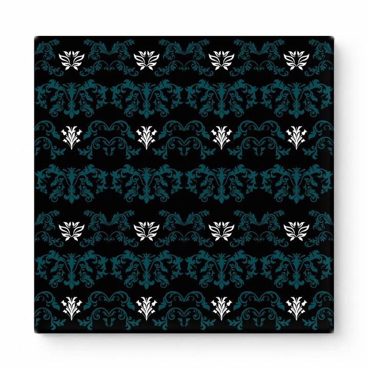 Black & Teal Baroque — National Football Teams