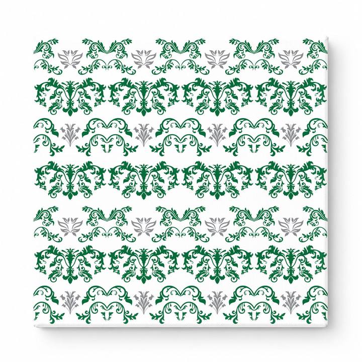 Forest Green & Silver Baroque — National Football Teams