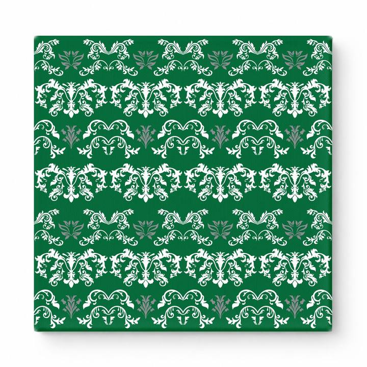 Forest Green & White Baroque — National Football Teams