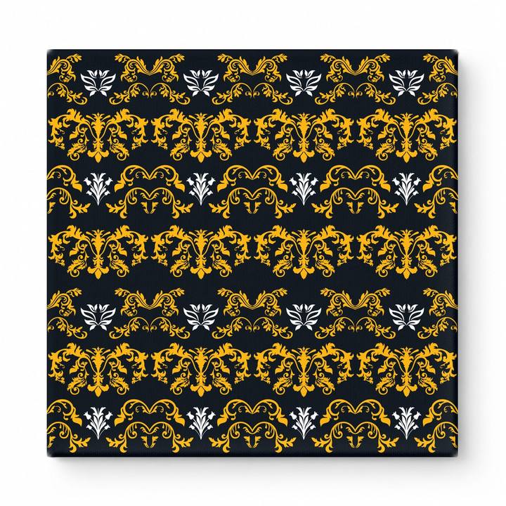 Navy & Gold Baroque — National Football Teams