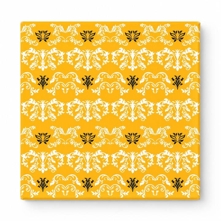 Gold & White Baroque — National Football Teams
