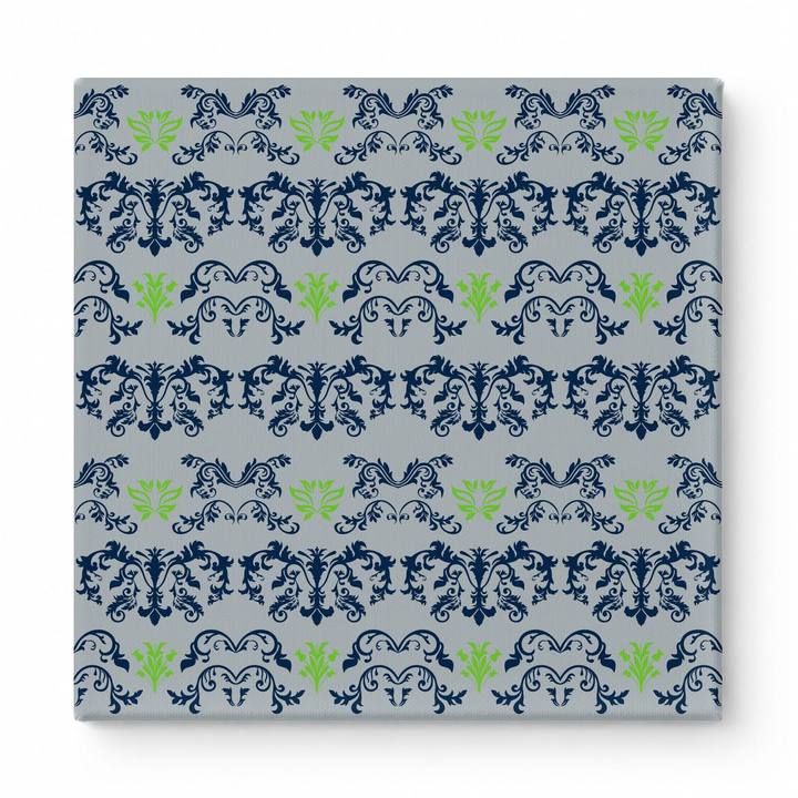 Gray & Navy Baroque — National Football Teams