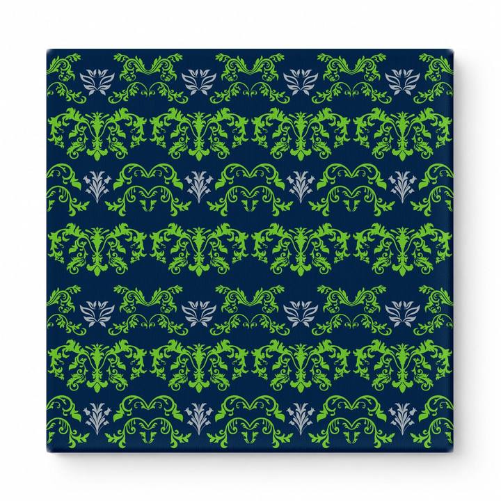 Navy & Lime Green Baroque — National Football Teams