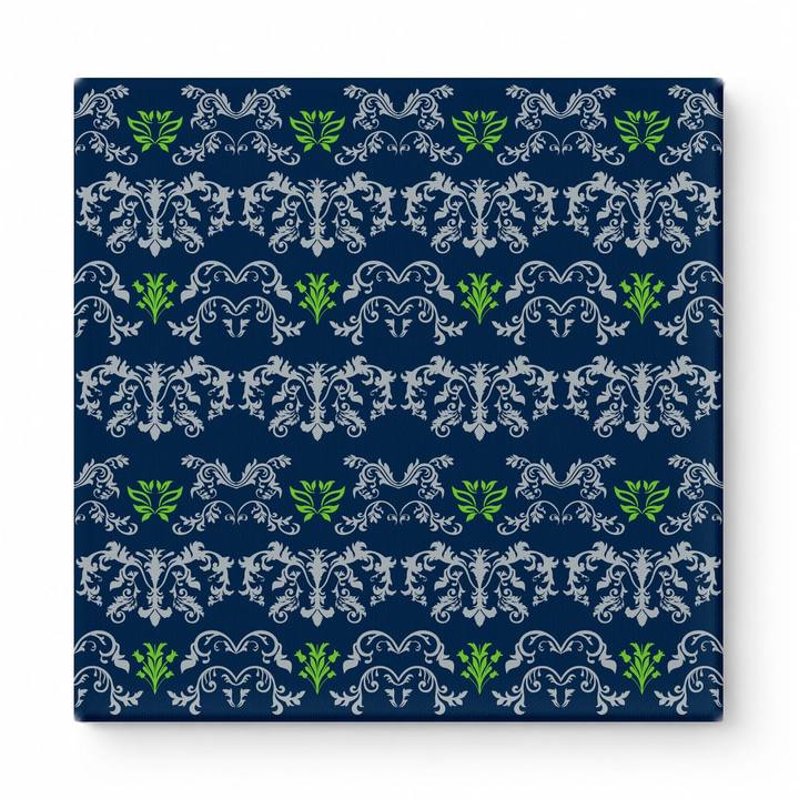 Navy & Silver Baroque — National Football Teams