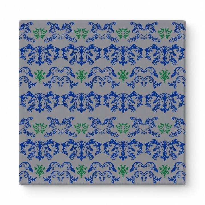 Royal Blue & Gray Baroque — National Football Teams