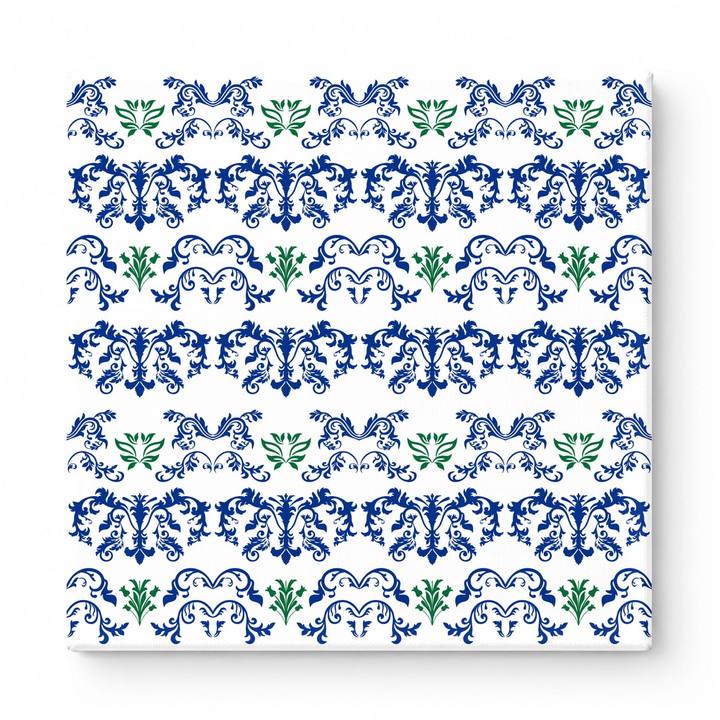Navy & Green Baroque — National Football Teams