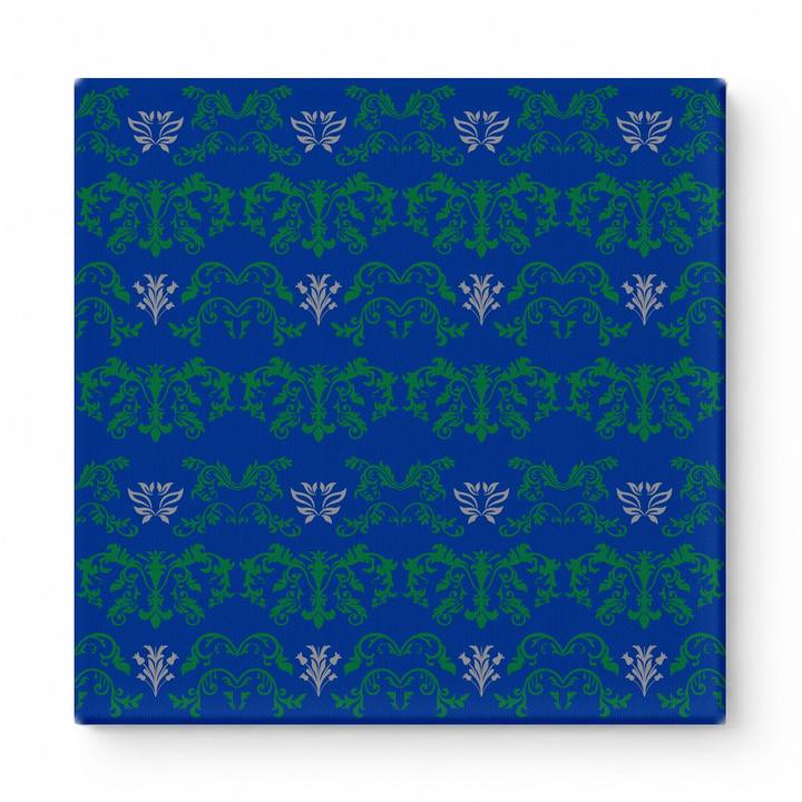 Navy & Green Baroque — National Football Teams