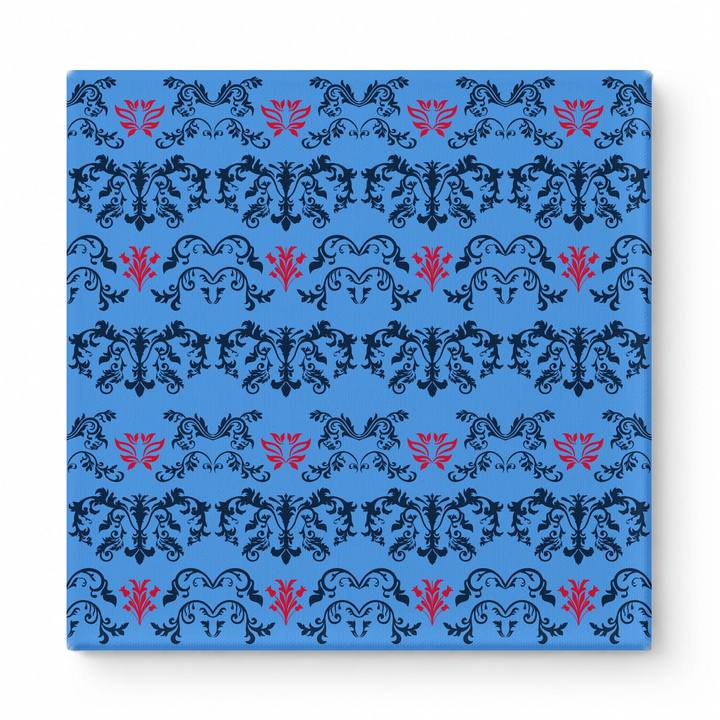 Sky Blue & Navy Baroque — National Football Teams