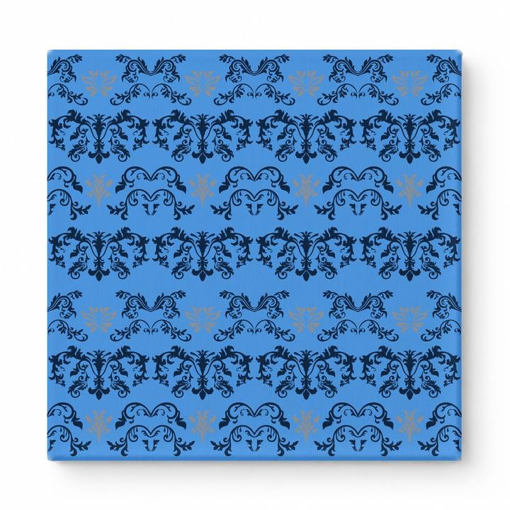 Sky Blue & Navy Baroque — National Football Teams