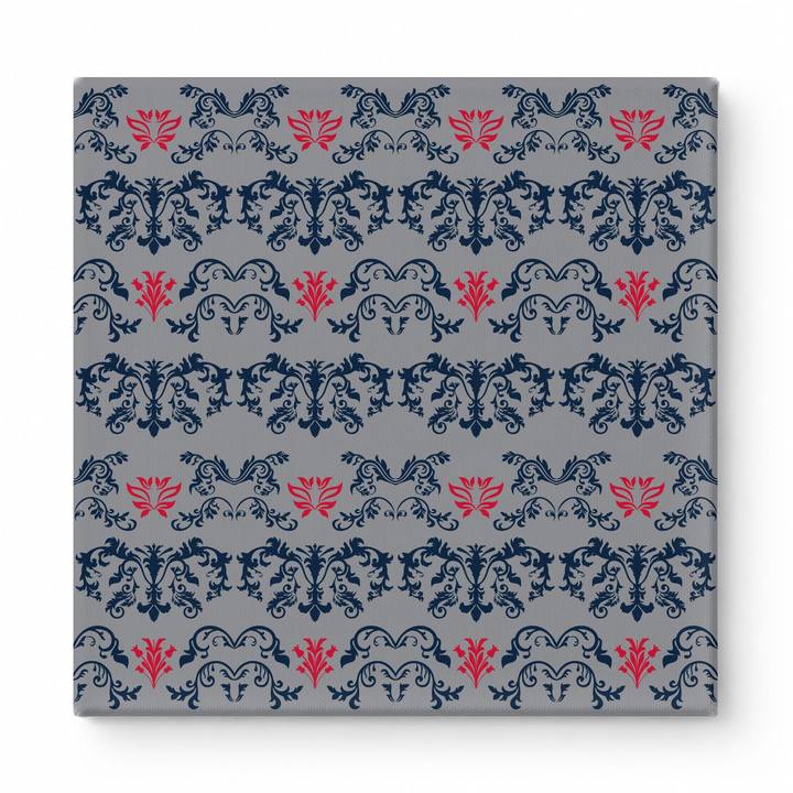 Gray & Navy Baroque — National Football Teams