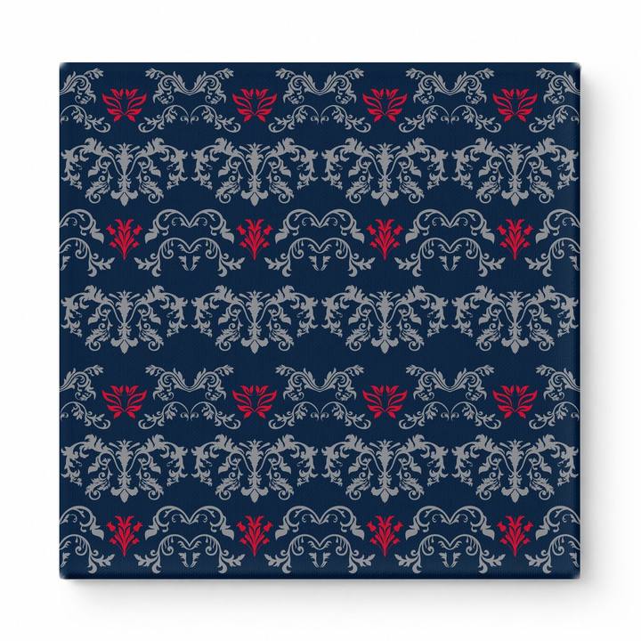 Navy & Red Baroque — National Football Teams