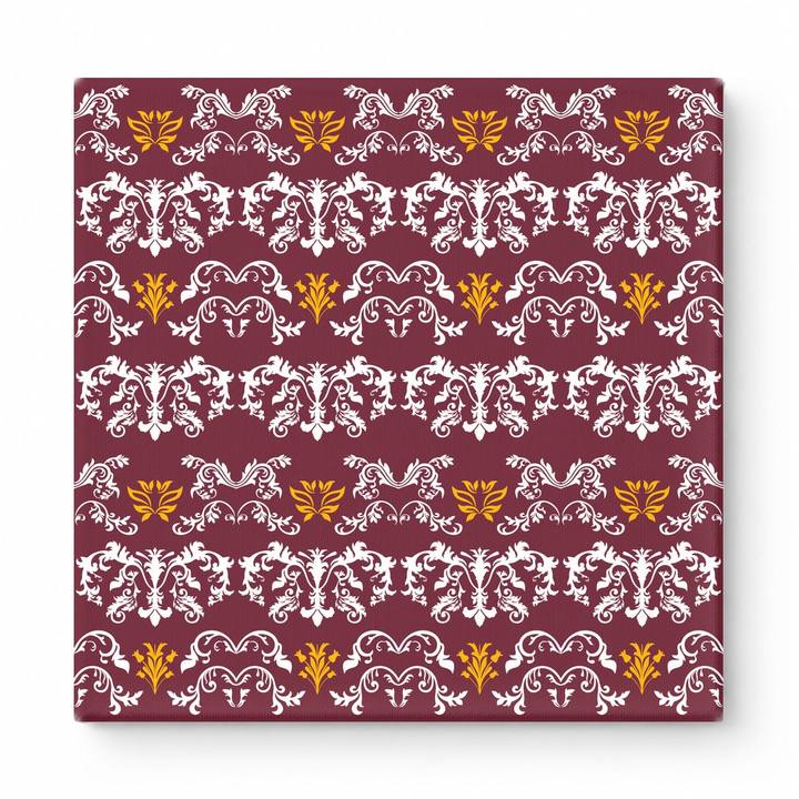 Burgundy & Gold Baroque — National Football Teams