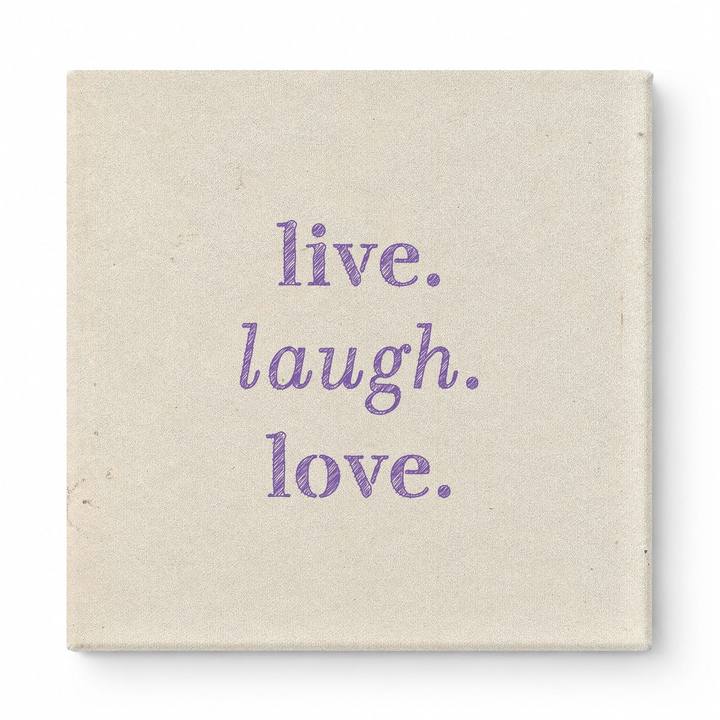 Live. Laugh. Love — Soft Watercolor Wash