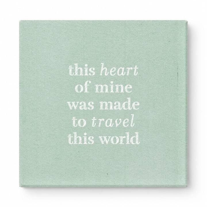 This Heart of Mine Was Made to Travel This World — Geometric Low-Poly