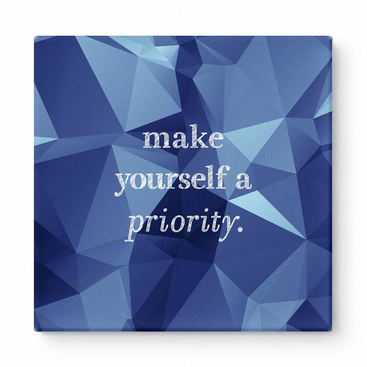 Make Yourself a Priority — Geometric Low-Poly