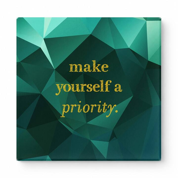 Make Yourself a Priority — Geometric Low-Poly