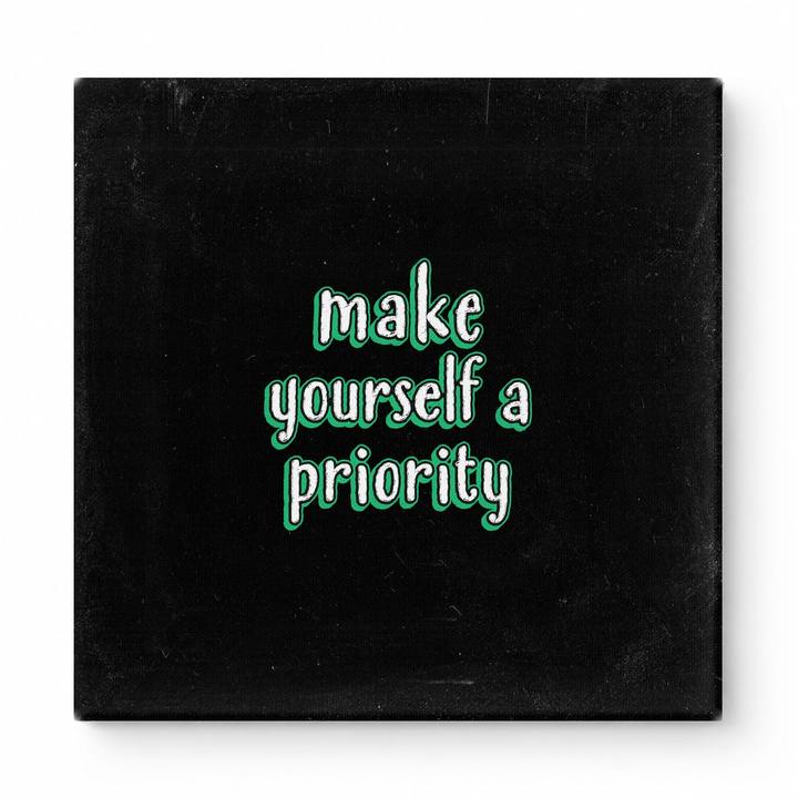 Make Yourself a Priority — Geometric Low-Poly