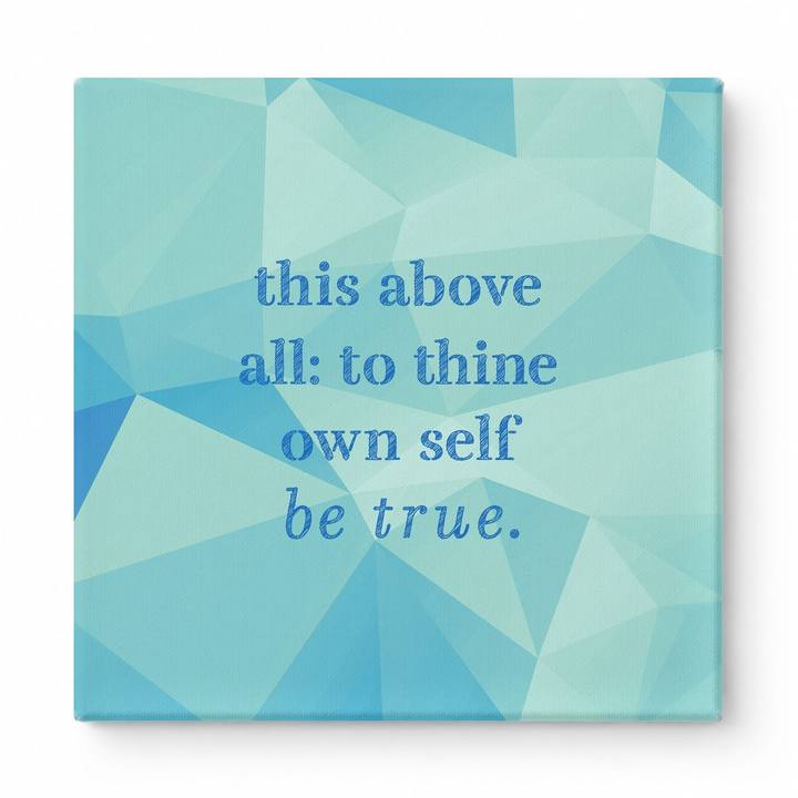 This Above All: to Thine Own Self Be True — Geometric Polygon Facets