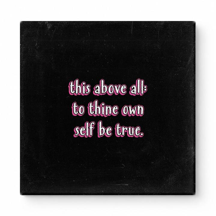 This Above All: to Thine Own Self Be True — Geometric Polygon Facets