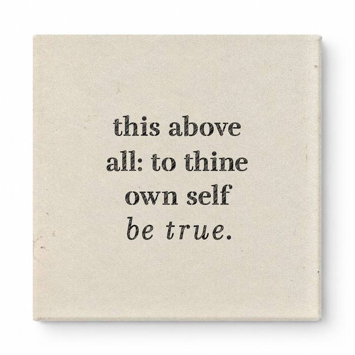 This Above All: to Thine Own Self Be True — Geometric Polygon Facets
