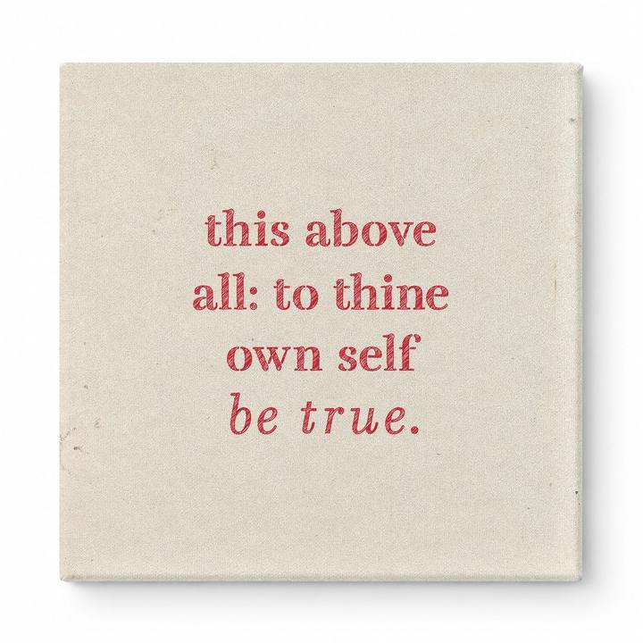 This Above All: to Thine Own Self Be True — Geometric Polygon Facets