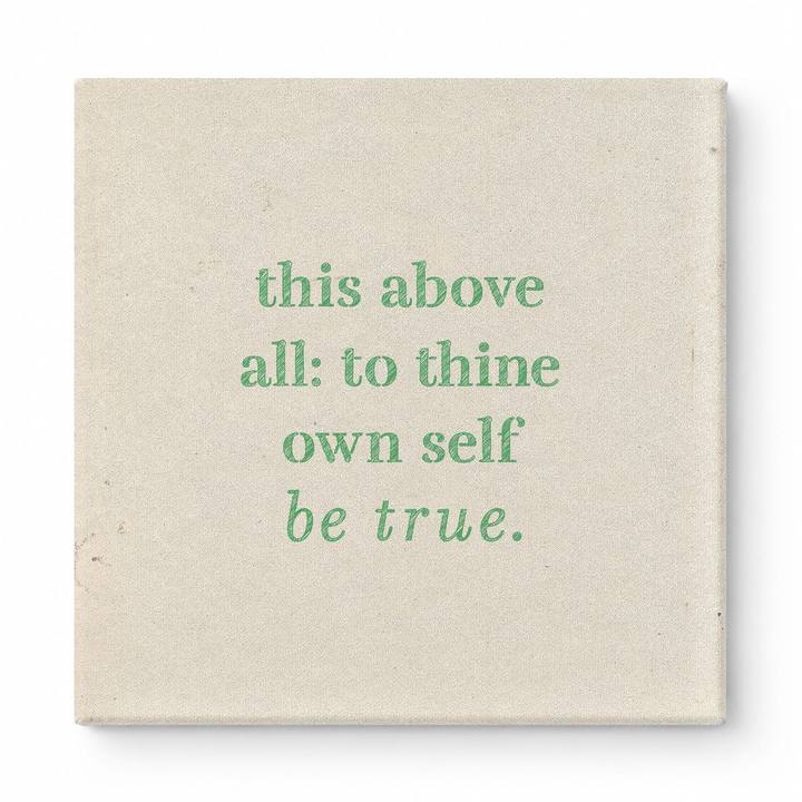 This Above All: to Thine Own Self Be True — Geometric Polygon Facets
