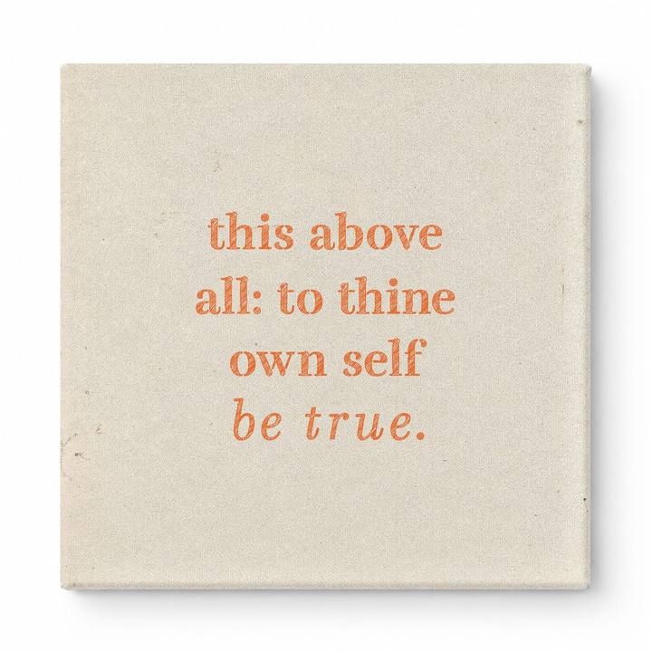 This Above All: to Thine Own Self Be True — Geometric Polygon Facets