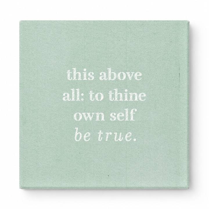 This Above All: to Thine Own Self Be True — Geometric Polygon Facets