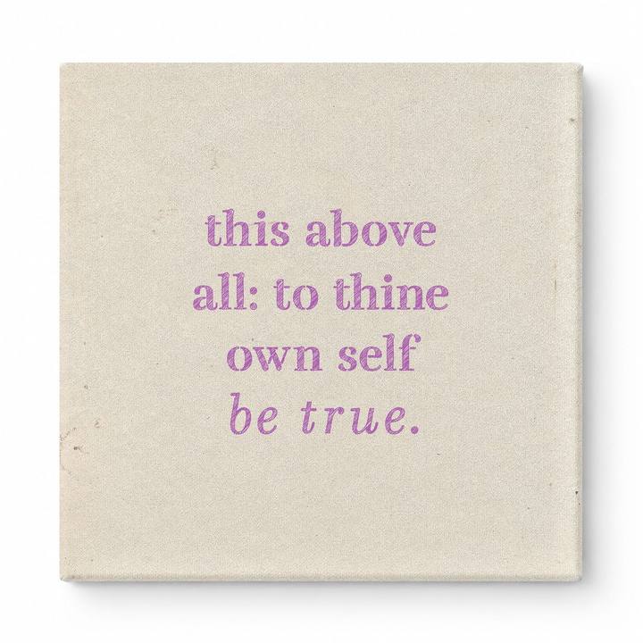 This Above All: to Thine Own Self Be True — Geometric Polygon Facets