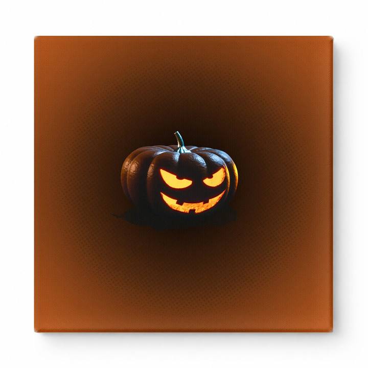 Glowing Jack-o'-Lantern