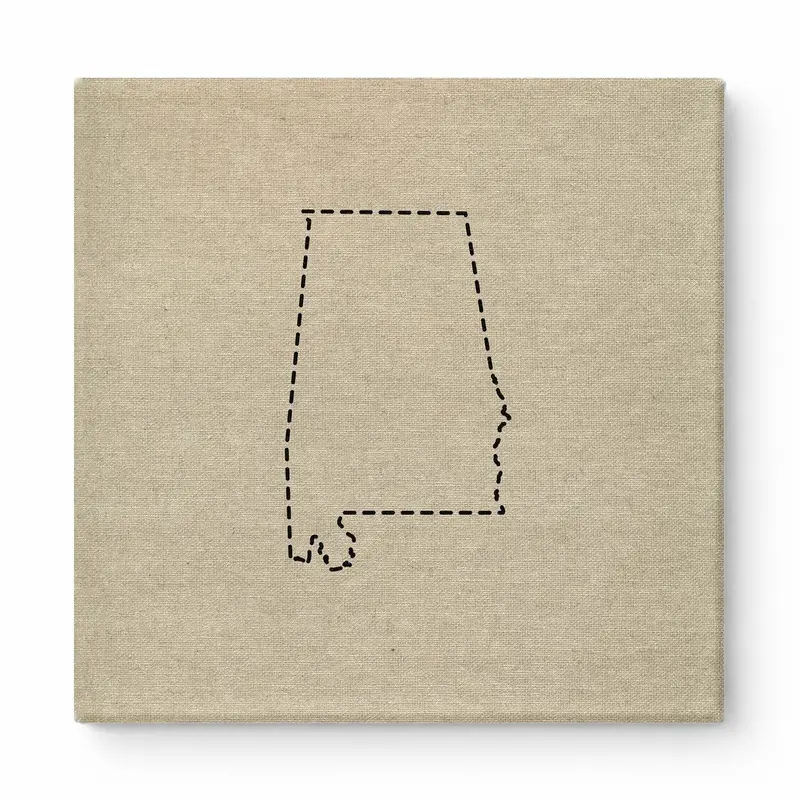 Alabama State Outline