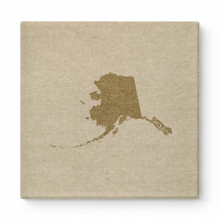 Alaska State Silhouette
