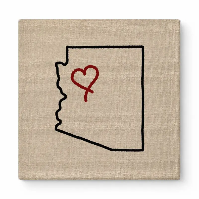 Love Arizona State Outline