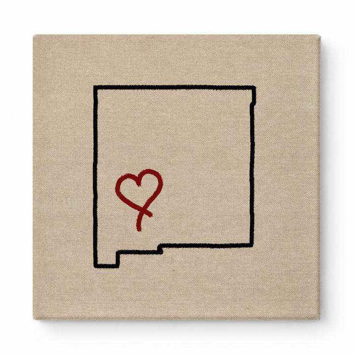 Heart Over New Mexico
