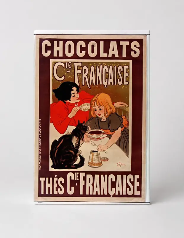 Chocolats Cie Française 1890s - Belle Époque Vintage Poster Wall Art