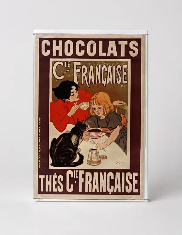 Chocolats Cie Française 1890s - Belle Époque Vintage Poster Wall Art