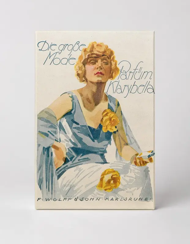 Die Grosse Mode Parfum Marybella 1920s - Art Deco Vintage Poster Wall Art