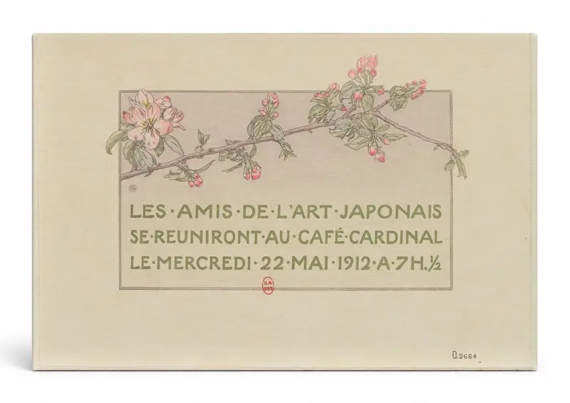 Les Amis de l'Art Japonais 1912 - Belle Époque Vintage Poster Wall Art