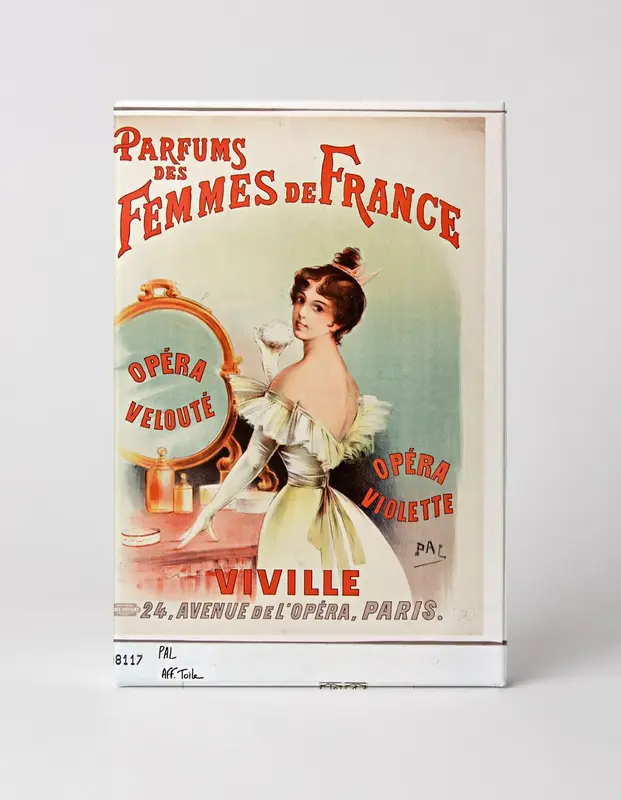 Parfums des Femmes de France 1900s - Belle Époque Vintage Poster Wall Art