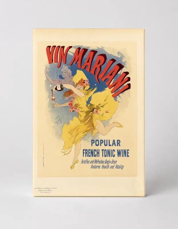 Vin Mariani French Tonic Wine - Belle Époque Vintage Poster Wall Art
