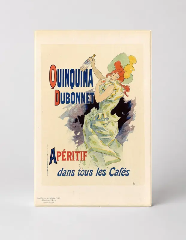 Quinquina Dubonnet Aperitif 1895 - Belle Époque Vintage Poster Wall Art