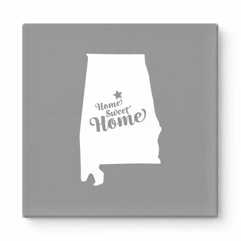 Home Sweet Montgomery — Alabama State Silhouette