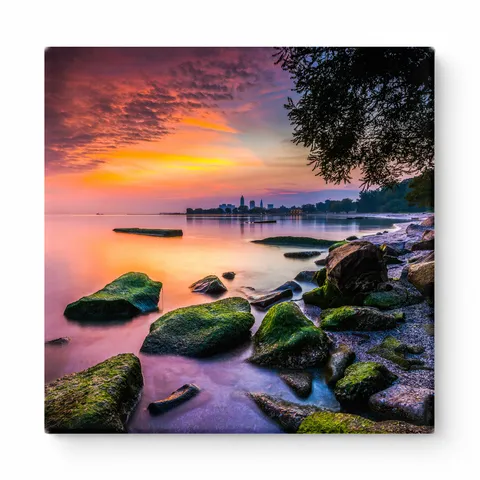 Cleveland Skyline from Lake Erie