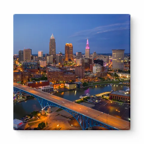 Cleveland Skyline from the Flats